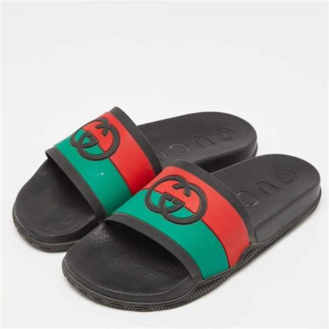 gucci pool slides sizing|Gucci slides clearance.